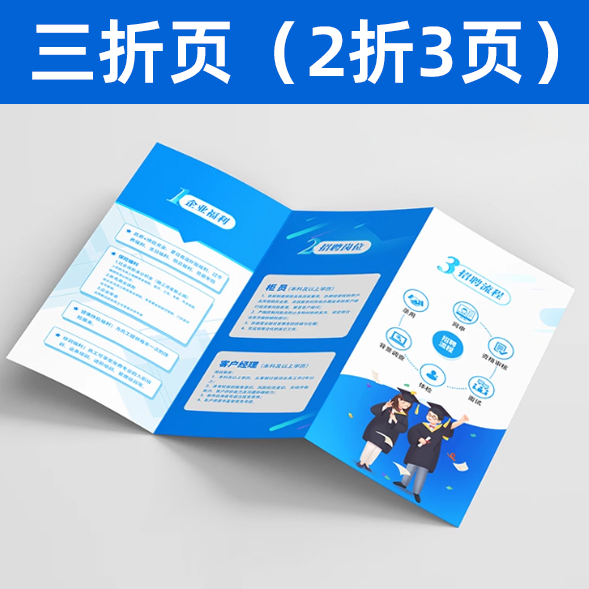 三折页